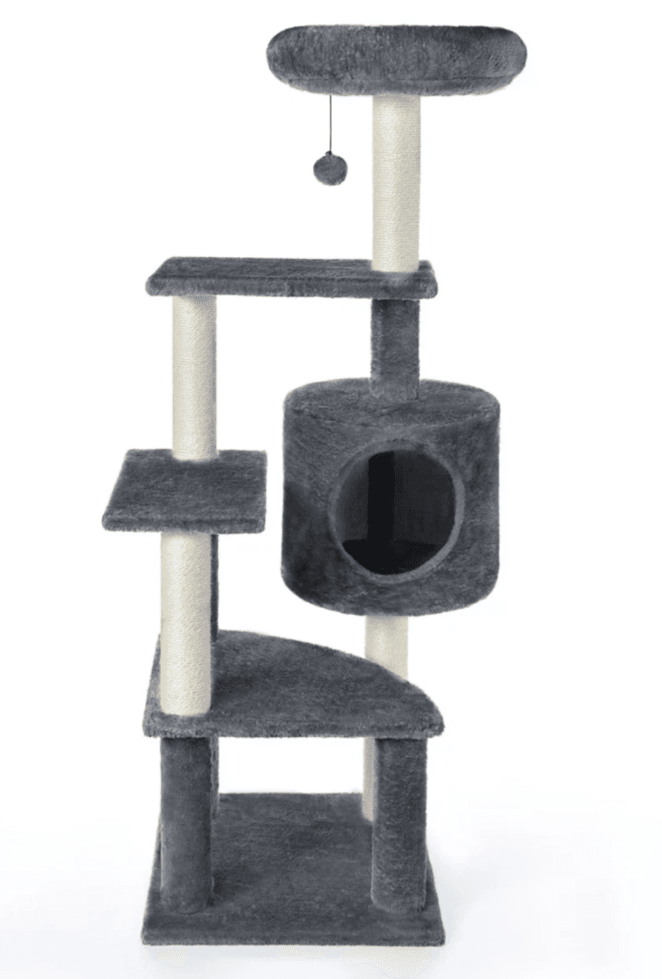 Save 53% on Vibrant Life Cat Tree Tower with Scratching Post