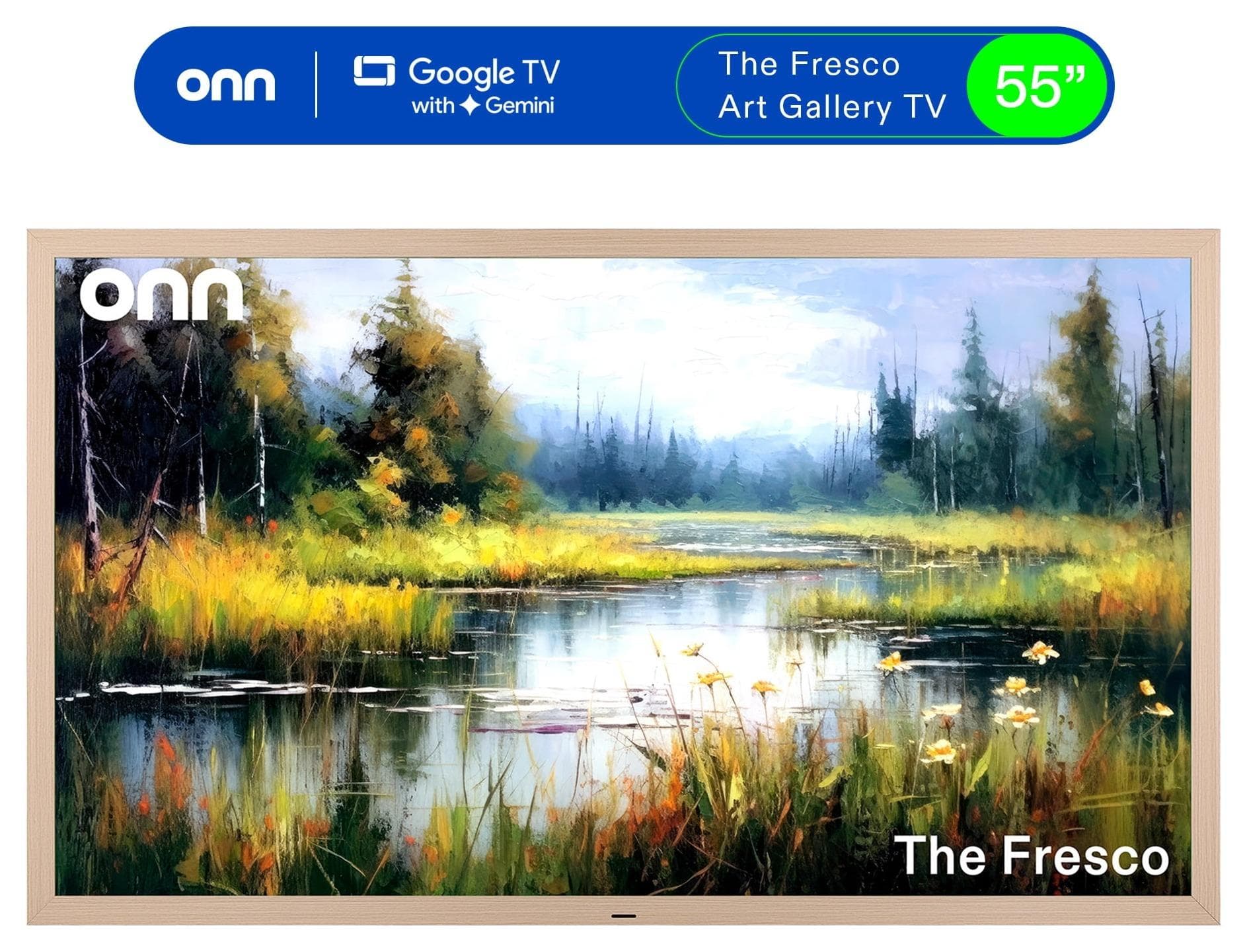Immerse Yourself in 4K with 18% Off onn 55-inch Google TV