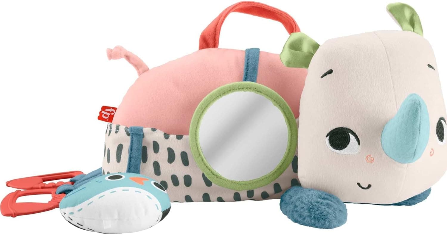 Sensory Playtime with Fisher-Price Newborn Toy