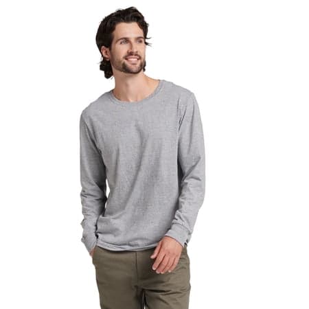 Russell Athletic Men's Dri-Power Cotton Performance Long Sleeve T-Shirt with Moisture Wicking, Sizes S-4XL