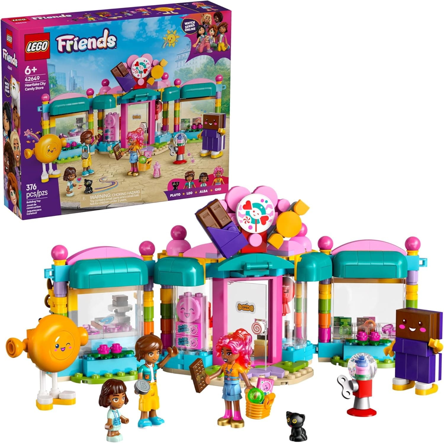 Sweeten Up Your Play with the LEGO Friends Heartlake City Candy Store