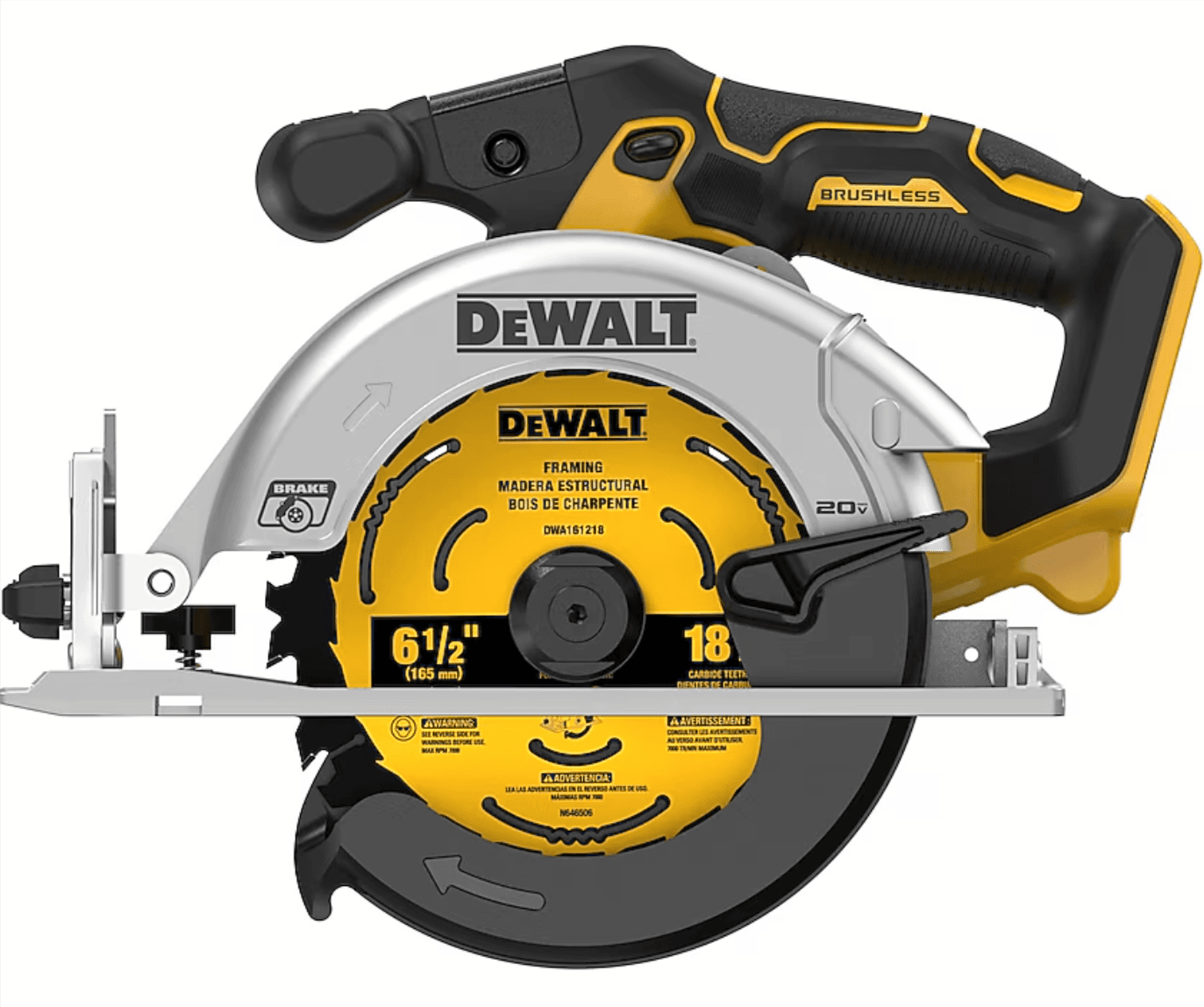 Power Through Projects with DEWALT's Cordless Circular Saw