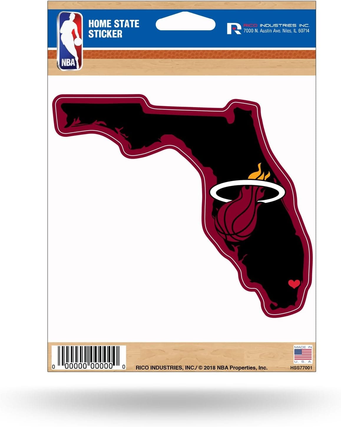 Cheer on the Heat with 20% Off NBA Sticker