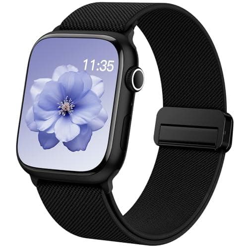 Stretchy Loop Apple Watch Band with Magnetic Clasp