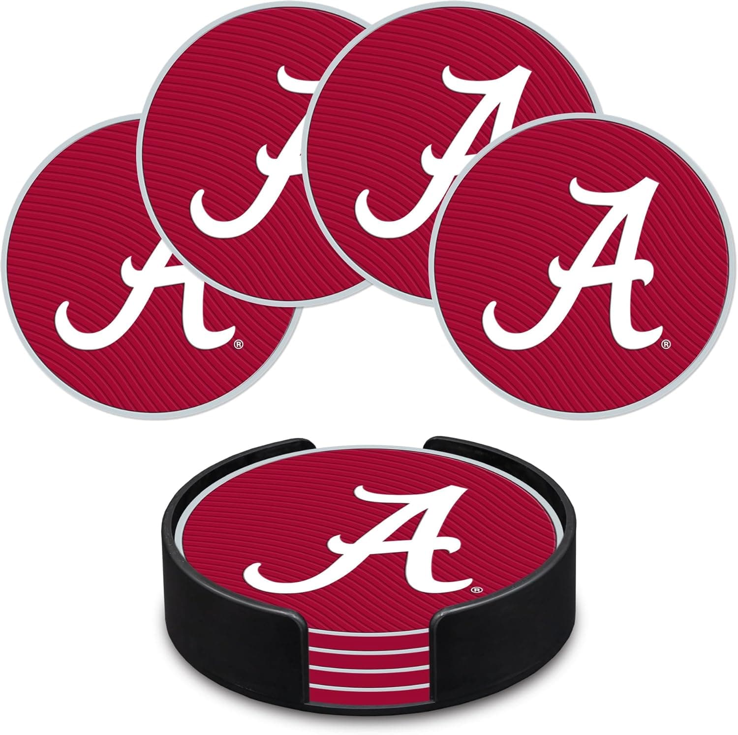 NCAA Alabama Crimson Tide Coaster Set: 4-Pack Savings