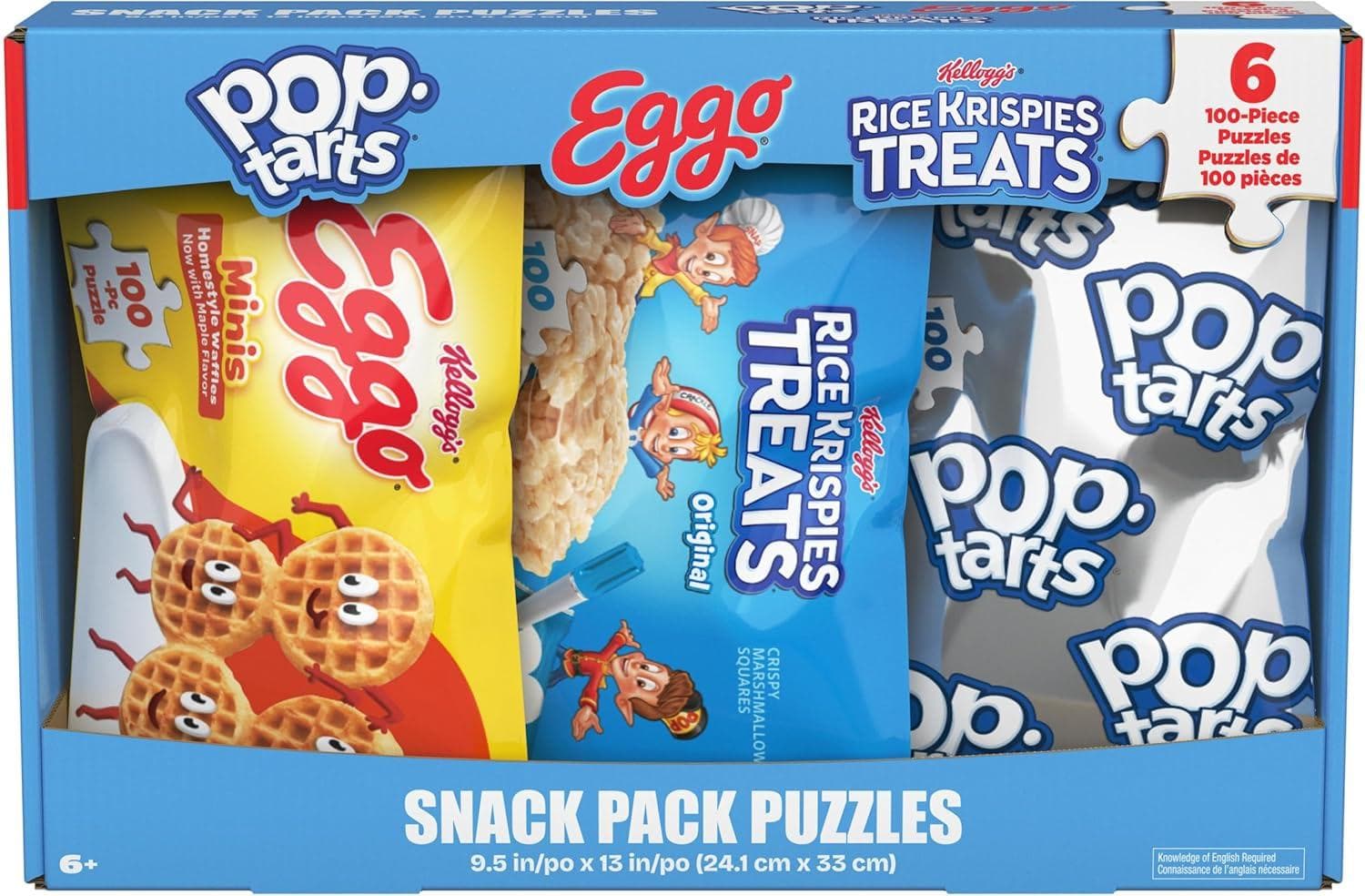 Spin Master Games Snack Puzzles - Fun Brain Teasers
