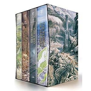 The Hobbit & The Lord of the Rings Illustrated Box Set by Alan Lee for $77.70 + Free Shipping
