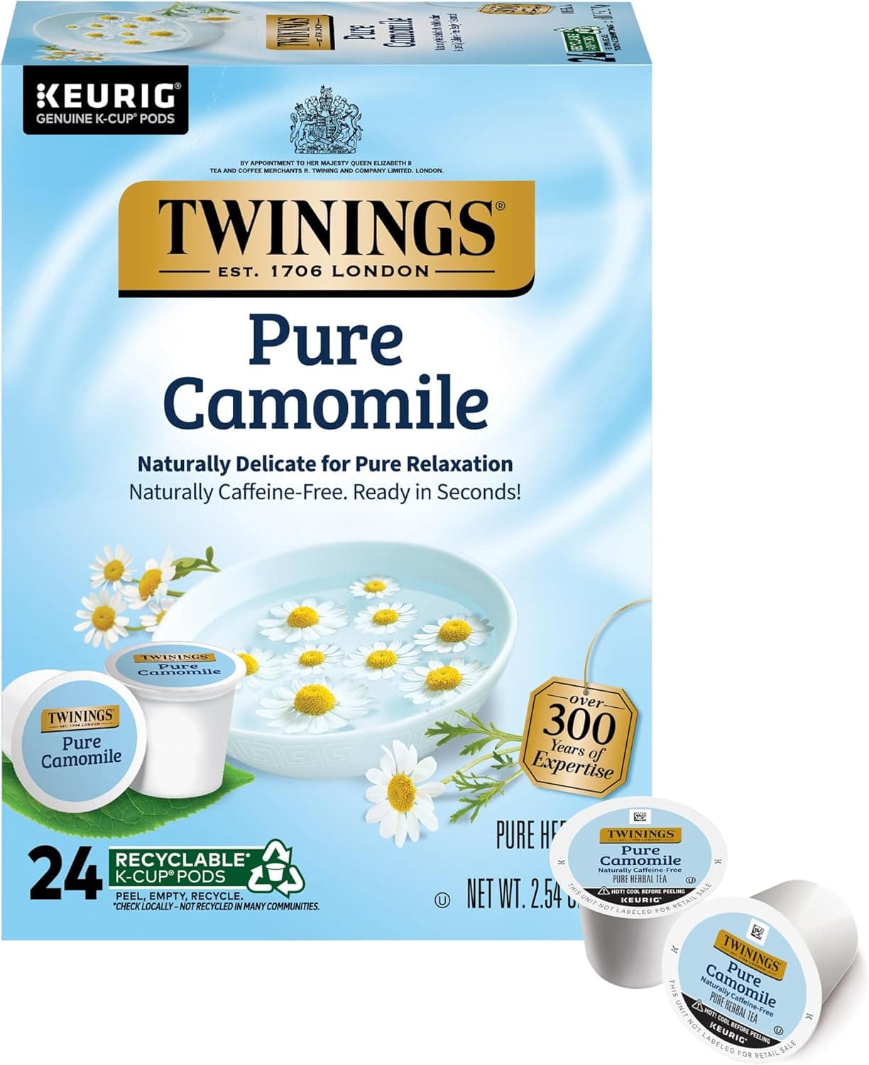 Twinings Pure Camomile Tea for Keurig - 24 Count