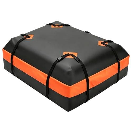 KMFurnila Car Rooftop Cargo Carrier Bag - Extra Storage for Road Trips