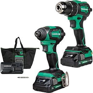 Power Up Your DIY Projects with Metabo HPT Brushless Drill & Impact Driver Set