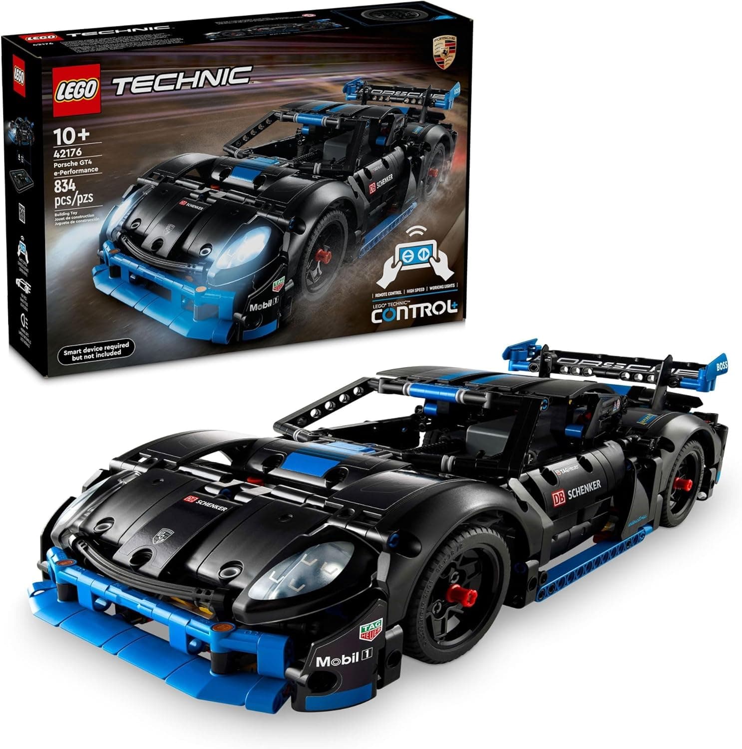 Race into the future with the LEGO Technic Porsche GT4 e-Performance