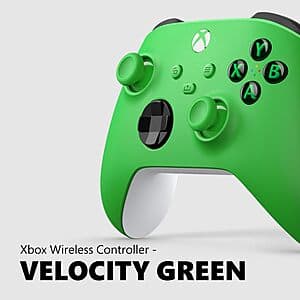 Velocity Green Xbox Wireless Controller - Just $40 + Free Shipping