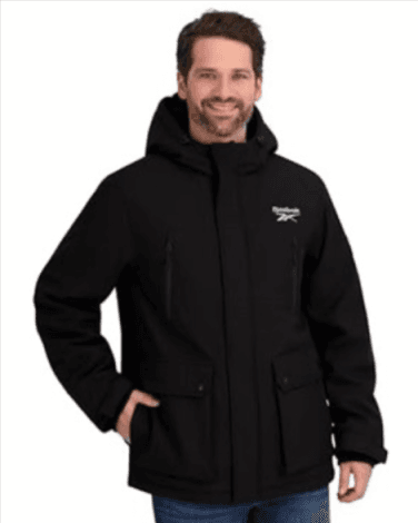 Stay Warm and Cozy with Reebok's Insulated Softshell Jacket