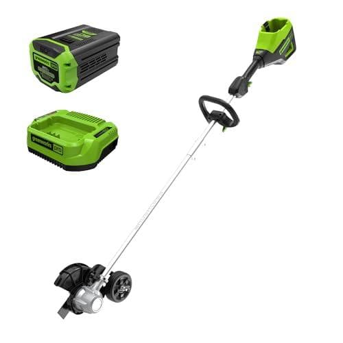 Power Your Yard Work with Greenworks' Cordless Edger Kit