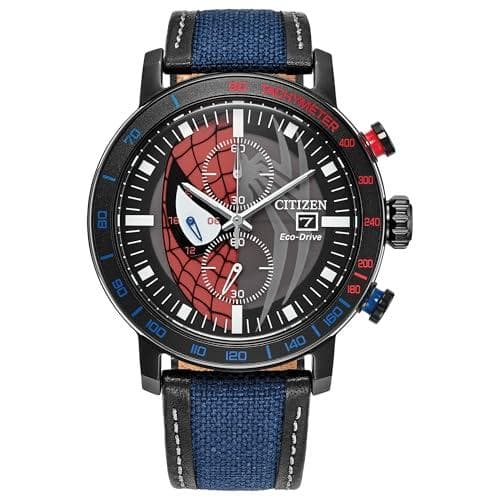Citizen Men's Eco-Drive Spider-Man Double Vision Watch - Timeless Marvel Style