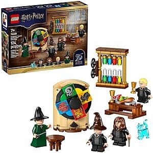 Bring Hogwarts Home: LEGO Harry Potter Sorting Hat Ceremony Set
