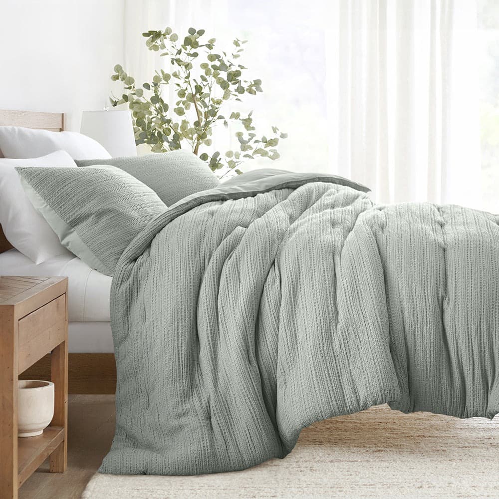 Textured Comforter Sets - 72% Off at Linens & Hutch