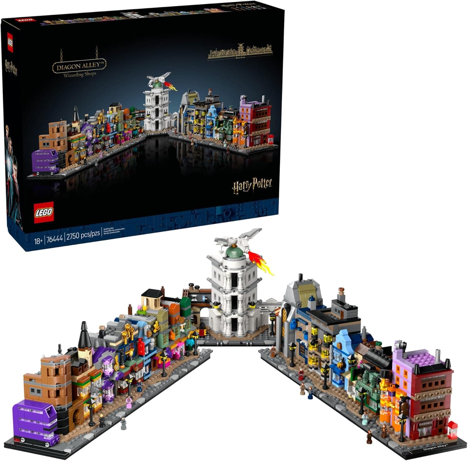 Immerse Yourself in the Wizarding World with the LEGO Harry Potter Diagon Alley Set