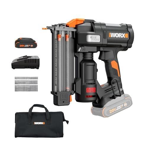 Save 26% on WORX Cordless Brad Nailer - Powerful Brushless Tool
