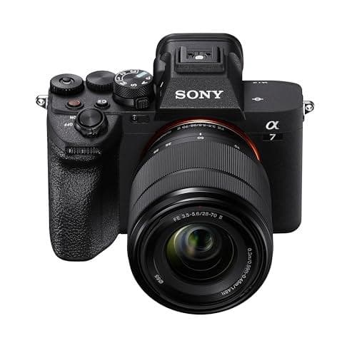 Sony Alpha 7 IV Full-Frame Mirrorless Camera with Zoom Lens