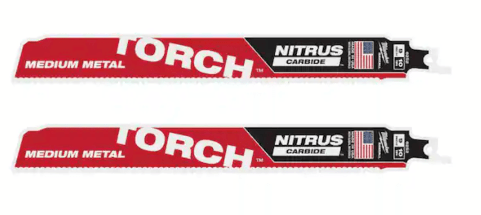 Milwaukee 9" Reciprocating Saw Blades - 76% Off