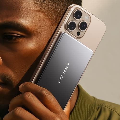 iVANKY 5000mAh MagSafe Power Bank - Charge Your iPhone Wirelessly