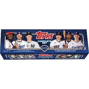 2024 Topps MLB Baseball Trading Card Factory Sealed Complete Box Set $40 + Free S&H