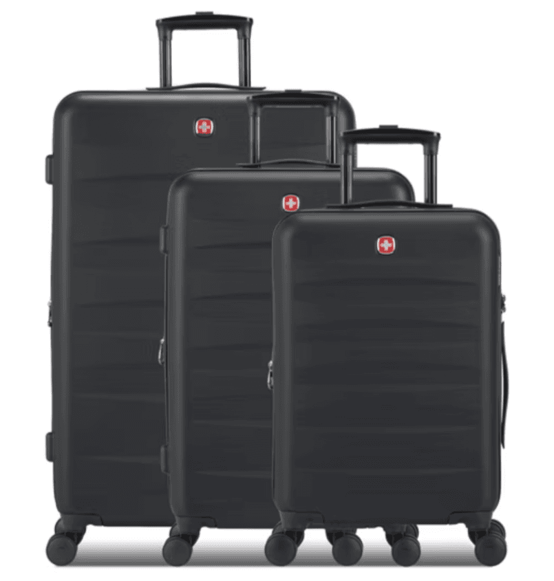 Save 62% on SWISSGEAR Hardside Spinner Luggage Set