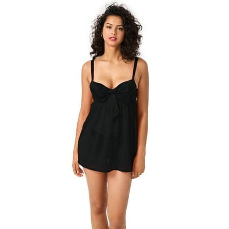 Adored by Adore Me Women's Bella Babydoll and G-String Thong Set, Sizes S-3X
