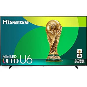 Hisense Mini-LED QLED 4K Smart Fire TV: 85" for $1000 or 55" for $430 + Free Shipping