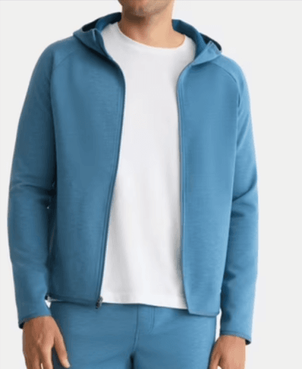 Athletic Works Hooded Sweatshirt Jacket - Warm & Comfortable
