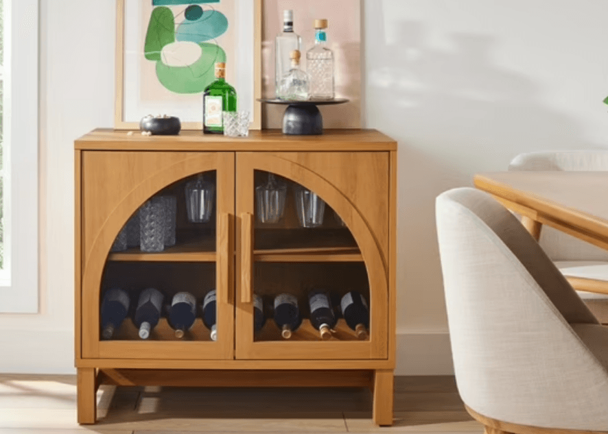 Stylish Home Storage: Better Homes & Gardens Juliet Bar Cabinet