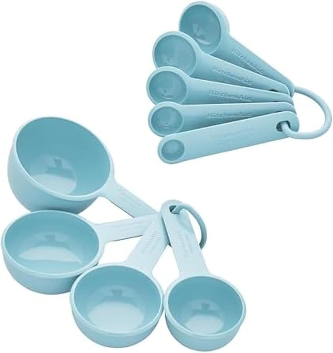 9-Piece KitchenAid Measuring Cups and Spoon Set