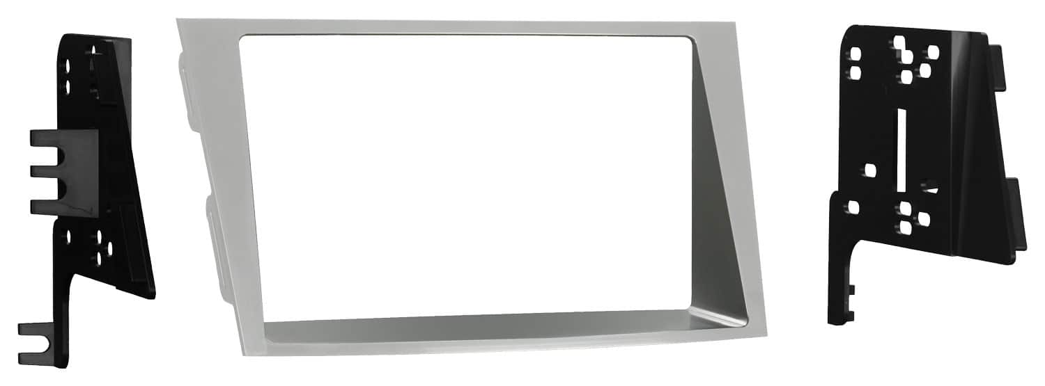 Metra - Dash Kit for Select 2010-2014 Subaru Outback DDIN - Silver