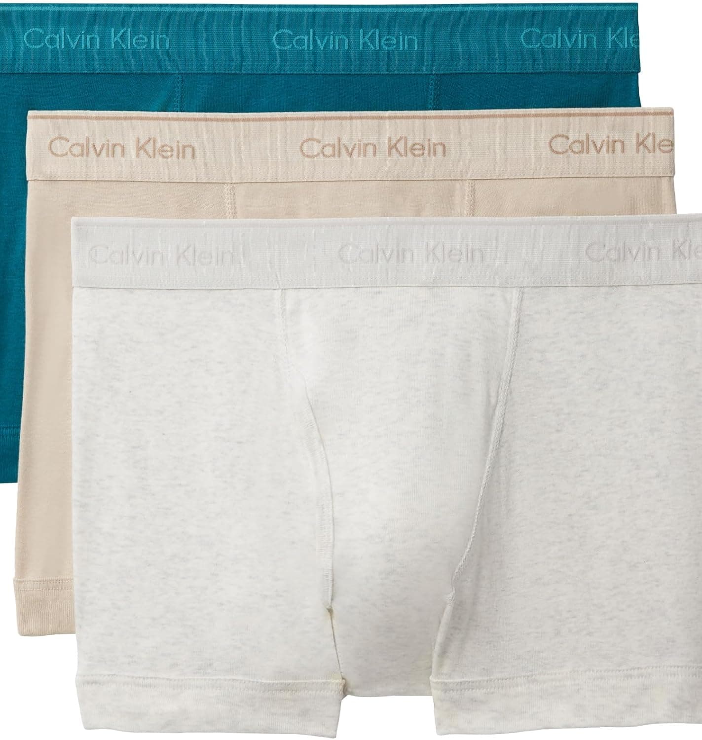 Enjoy 70% Off Calvin Klein Men's Cotton Classics 3-Pack Trunks