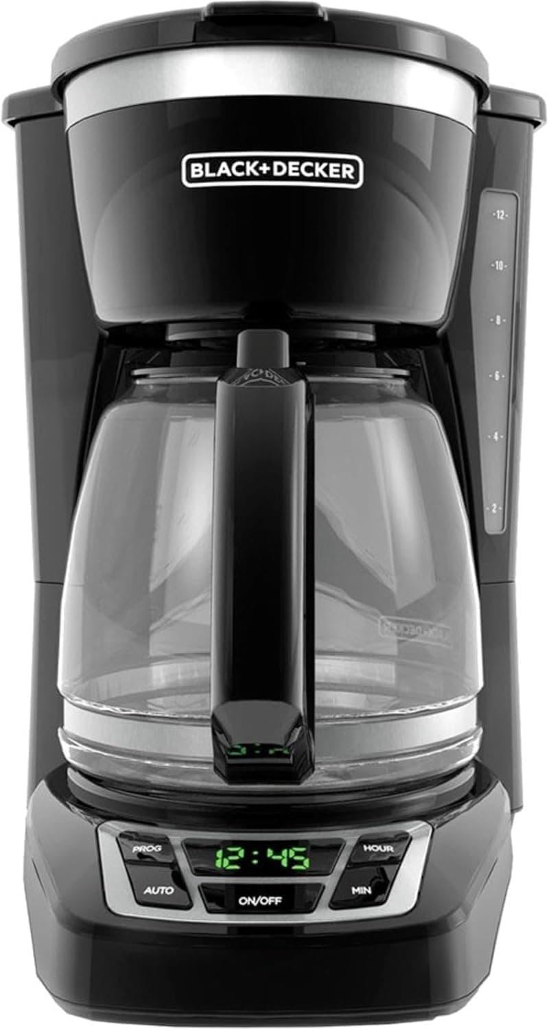 Brew a Perfect Cup with the BLACK+DECKER 12-Cup Coffee Maker