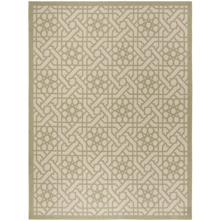 SAFAVIEH Martha Stewart Triumph Indoor Geometric Area Rug, Lily Pad, 2'7" x 5'