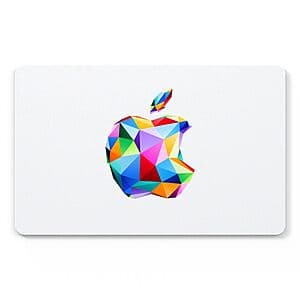$100 Apple Gift Card (Email Delivery) + $10 Target eGift Card $100