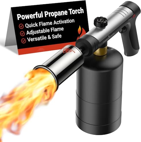 ThermoMaven Propane Torch - Powerful, One-Touch Ignition