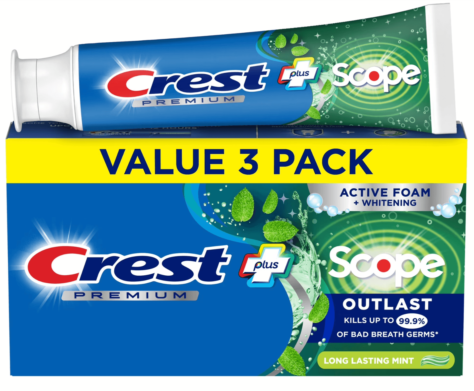Crest Toothpaste + $3 Walmart Cash - 11% Off