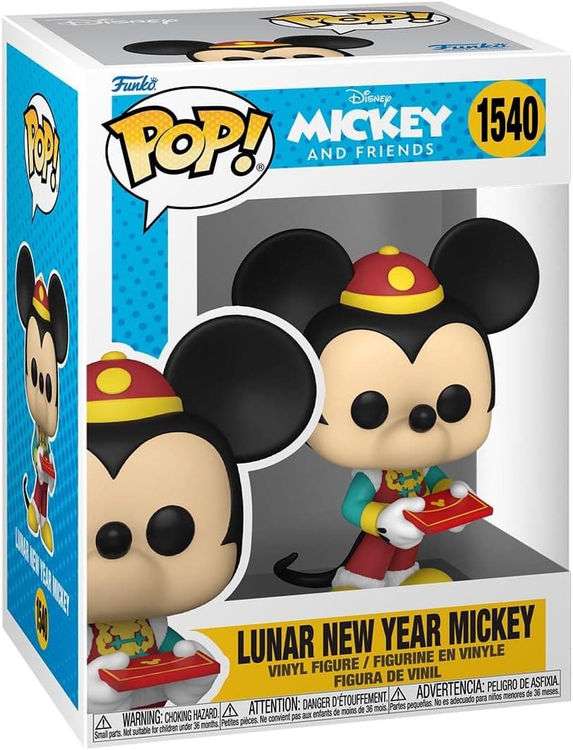 Funko Pop Disney: Lunar New Year Mickey Mouse Collectible