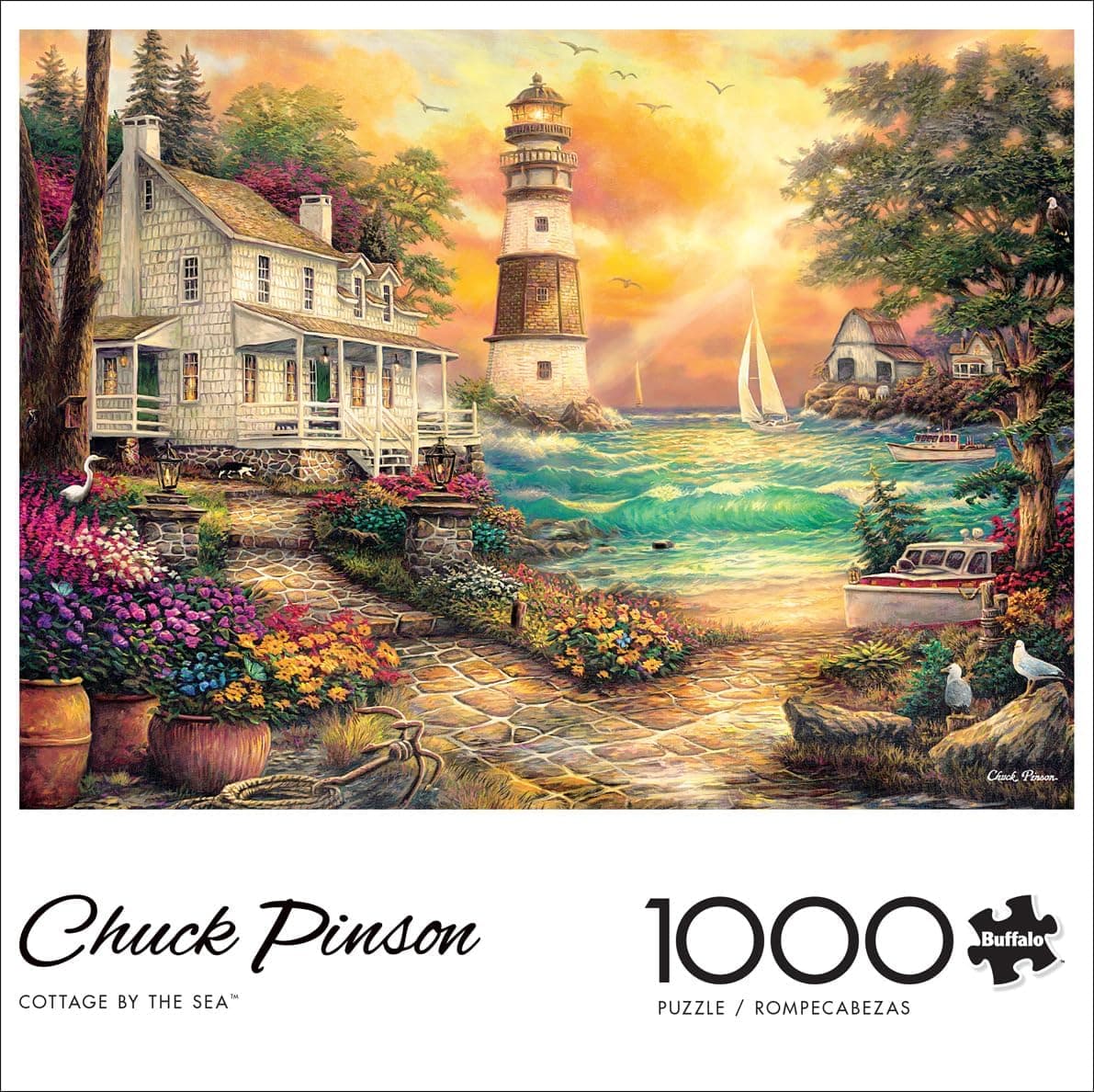 Immerse Yourself in Coastal Serenity with the Buffalo Games Puzzle