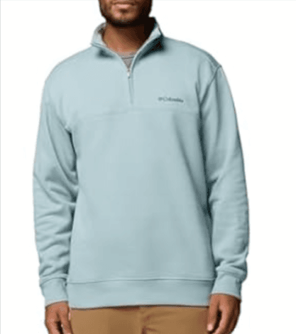 Save 77% on the Columbia Men's Hart Mountain II Half Zip Fleece Jacket