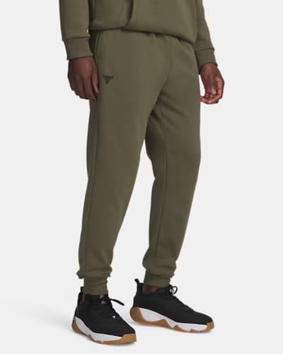 Under Armour Men's Project Rock Fleece Jogger Pants - 74% Off