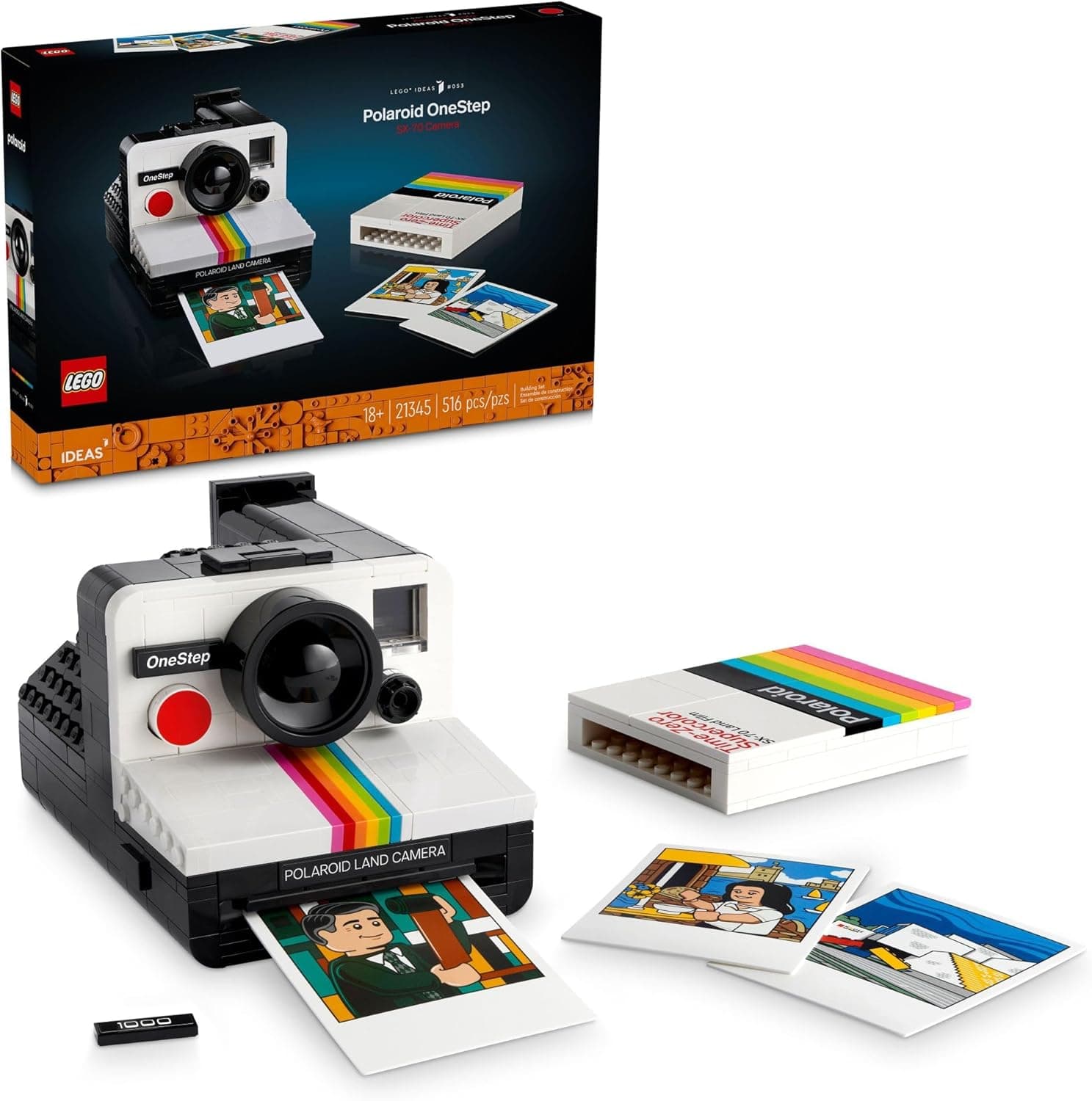 Relive Iconic Polaroid Moments with the LEGO Ideas Vintage Camera Set