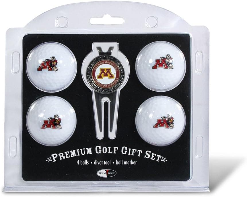 Authentic NCAA Golf Balls and Divot Tool Set